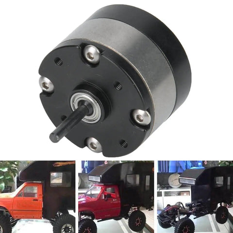 Planetary Gearbox Reduction Motor For RC Cars And Trucks High Performance Transmission mounted on RC vehicle