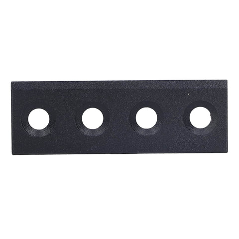 Steel Sliding Barn Door Connecting Adapter For Splicing Tracks Over Three Meters Durable Carbon Steel Barn Door Hardware