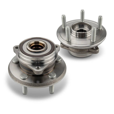 Exact Replacement Front Wheel Bearing And Hub Assembly Pair For 2011-2021 Jeep Grand Cherokee, 2011-2023 Dodge Durango