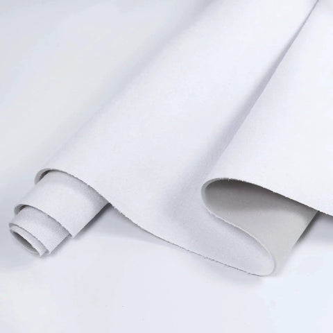 Close-up of rolled 60 Inch Wide Suede Headliner Fabric With Foam Backing Pink Auto Roof Upholstery