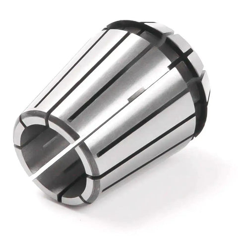 Metal collet from 26 Piece ER32 Spring Collet Set For CNC Engraving Machines And Milling Lathes Pro Grade Workholding Tooling For Secure Clamping.