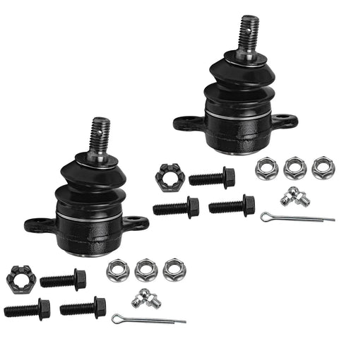 2WD Front Wheel Hub Bearings Kit For 2004-2008 Chevy Colorado And GMC Canyon, Includes Front Left And Right Hubs With ABS, Plus 4 Upper And Lower Ball Joints, 6 Pc Set
