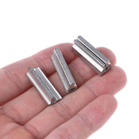 Key Duplicating Fixture Clamp For Key Machines In Silver Durable, Precise Pro Grade Tool For Locksmiths And Key Cutting Hobbyists