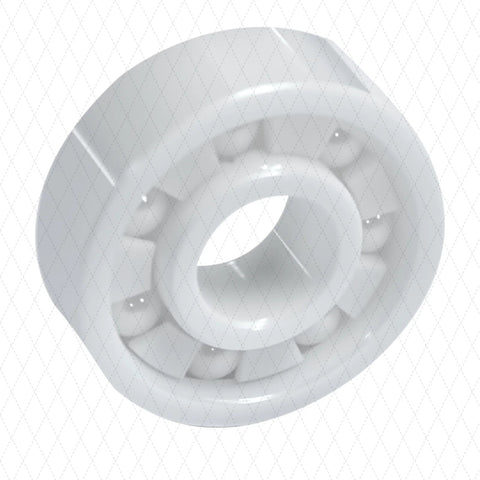 MR104 ceramic bearing, 4x10x3 mm, white, 1 pc