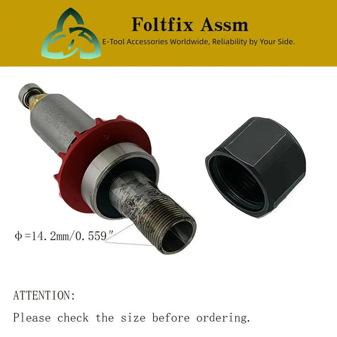 Replacement Collet Nut For Quarter Inch Collets And Router Systems Fits 2485-20 2486-20 48-66-2485 48-66-2486