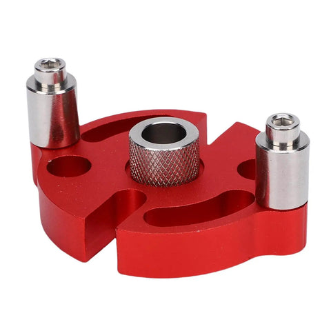 Self Centering Doweling Jig For Woodworking And Furniture Assembly, Aluminum Alloy Dowel Jig Kit With 3 Stainless Steel Drill Bushings