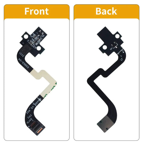 Front and back view of Filament Sensor Replacement for P1P and P1S 3D Printers with Ribbon FPC Cable Hall Switch Board.