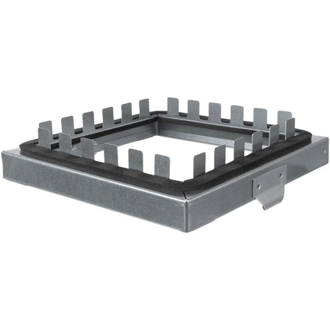 Repa Market 8x8 inch galvanized steel duct access door with hinged two-clasp latch for crawl space HVAC inspection