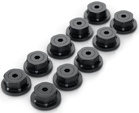 Two Inch Rafter Clips With Matching Hardware For Outdoor Wood Structures Black Powder Coated Galvanized Steel Includes Ten Clips And Twenty Hex Head Sharp Point Screws For Fast Installation Ideal For Arbors Fencing Rafters Rails And More