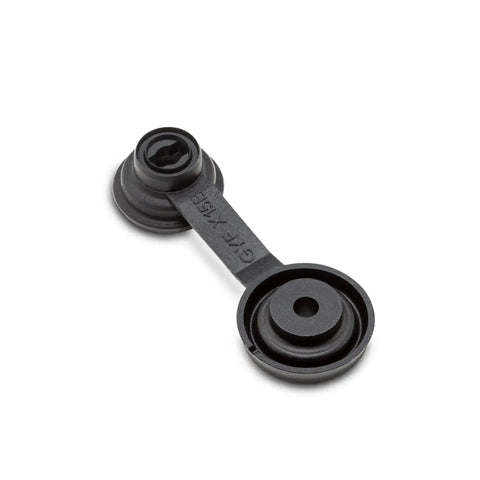 Upper Needle Seal Silicone Rubber Gasket Replacement Part For Keurig 2.0 Brewers, shown in a side view highlighting durable rubber build.