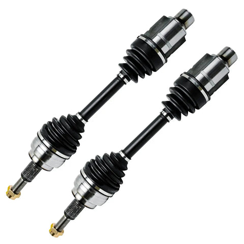 4WD Front CV Axles And Wheel Bearing Hubs Kit For Dodge Ram 1500 2006 2007 2008 With 5 Lug Left Side Speed Sensor Includes 2 Front CV Axles And 2 Wheel Hubs Remanufactured