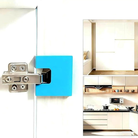 Door Hinge Jig Kit That Works Like A Charm For Precise Installations With Magnetic Alignment, Easy Fast Setup, Adjustable Guide