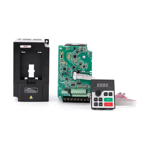 Beefy 1.5KW 2HP 110V AC VFD Converter Single To 3 Phase Inverter With circuit board and control panel