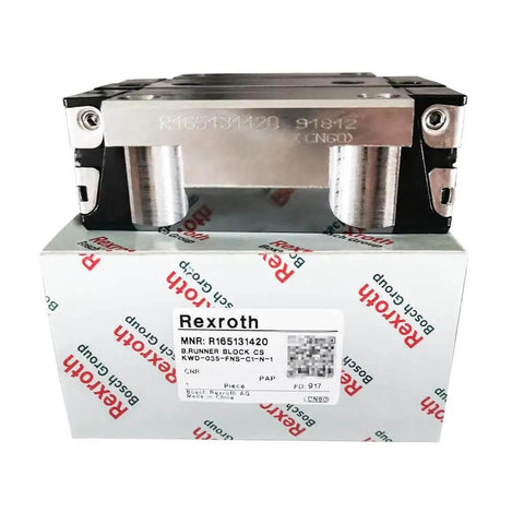 Slide bearing block R165131420 R165131422 R165131320 R165131322 R165139420 sealed ball-bearing on Rexroth box