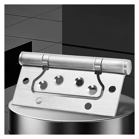 Close-up of 4 Pack Heavy Duty Silent Thickened Door Hinges with sleek modern design and low noise hardware for easy installation.