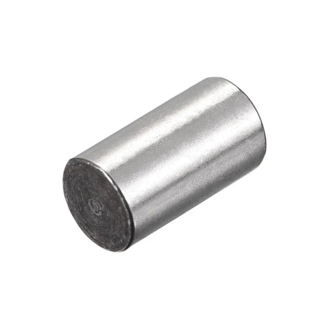 Dowel Pins 1/4-Inch By 1/2-Inch, Heat Treated Alloy Steel For Extra Hardness with Bright Finish, side view showcasing metal surface