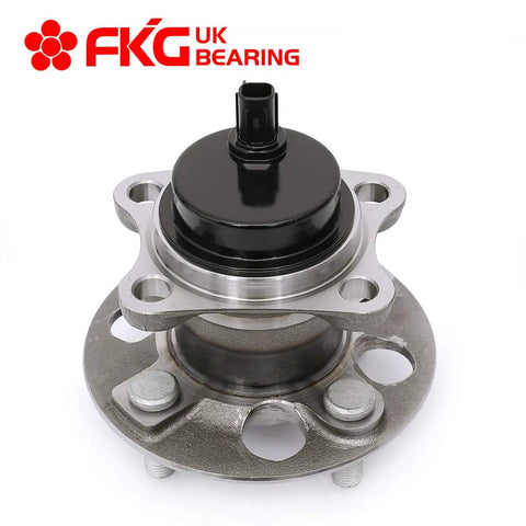 Rear Wheel Bearing Hub Assembly for 2006-2014 Toyota Yaris and 2012-2015 Prius C, 4 Lug, Rear Position, ISO TS 16949 Certified