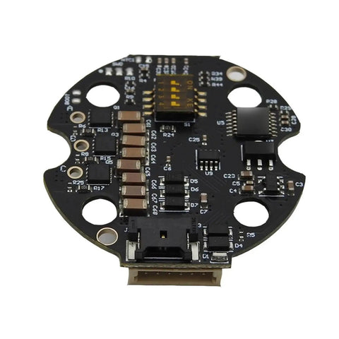Df40v2 DC Brushless Servo Motor Drive Board with Encoder and Inductive Driver for RS485 CAN Communication on a white background