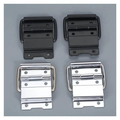 Deep Groove Ball Bearings With Double Rubber Seals, 2 Pieces, 6 Hole Fit For Cabinet Furniture Hinges, black hinges in pairs