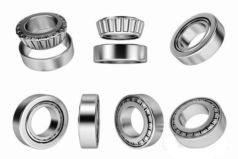 20-Pack 608-2RS Sealed Deep Groove Ball Bearings, GCr15 Bearing Steel, Double-Rubber Shields displayed in various angles