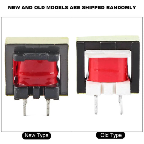 Image showing new and old types of 10 Pack Audio Isolation Transformers For Voltage Amplification And Power Output, 1300 To 8 Impedance Ratio