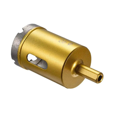 40mm Diamond Core Drill Bit Hole Saw For Concrete Brick Block Stone Masonry Ceramic Tile Glass Dry And Wet Use with gold finish