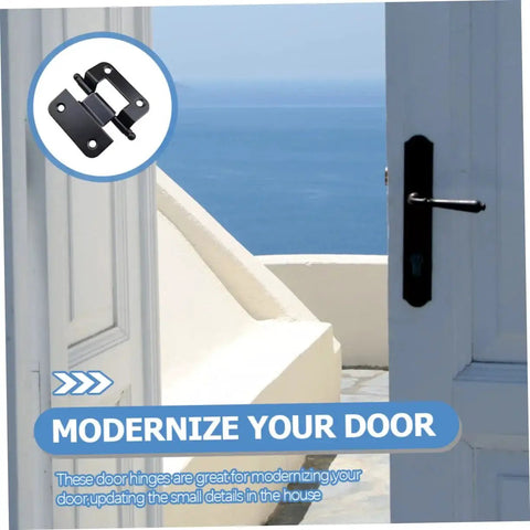 Six Pack Cabinet Door Hinges Replacement Durable Self Closing Hinges For Cupboard Interior Doors With Smooth Edges