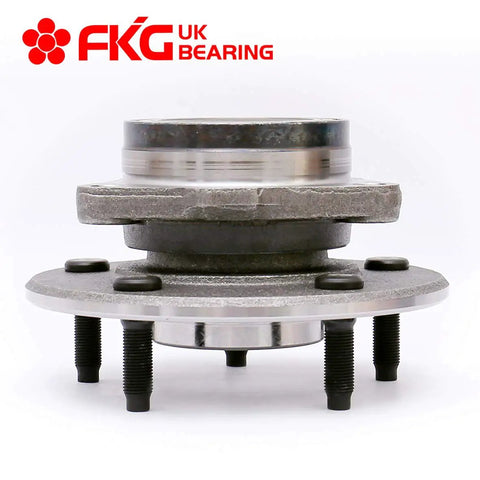 Front Wheel Bearing Hub Assembly For 2000 2001 Dodge Ram 1500 4WD Front Left Or Right 5 Lug No ABS Replacement Set Of 2 Durable OE Quality Precision Balanced Direct Fit Rust Resistant