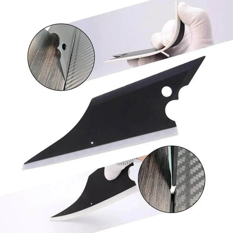 Pro Vinyl Wraps All In One Applicator Tool Kit For Car Wrapping And Window Tinting Includes Wrap Knife Blades