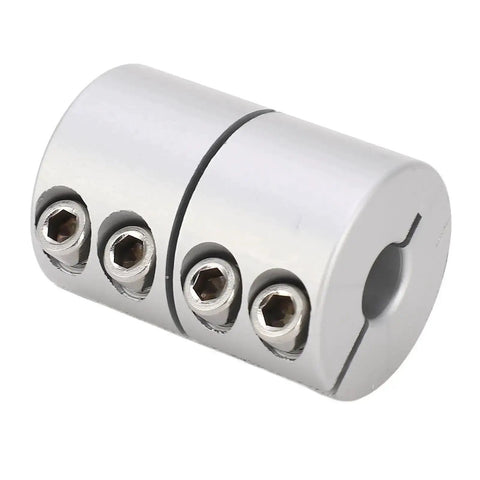 6mm To 16mm Rigid Shaft Coupling For Stepper Motors And 3D Printers, PA66 Rubber Damping Connector With Stainless Steel Housing