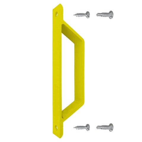 Yellow Multi Purpose Aluminum Door Handle And Cabinet Pull Knob In Slim Lightweight Design with screws for Indoor And Outdoor Use