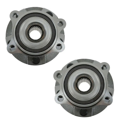Front Left And Right Wheel Bearing And Hub Assembly Set 2 Piece Direct Fit Fits Like A Champ For Toyota RAV4 06 To 08 RAV4 09 To 12