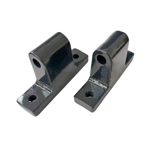 Door Hinge Kit 2 Pieces Compatible With Skid Steer Loaders S510 S530 S550 S570 S590 S595 S630 S650 S740 S750 S770 S850 A770 And Compact Track Loaders T450 T550 T590 T595 T630 T650 T740 T750 T770 T870 Part Numbers 7305580 7176593 – two sturdy metal hinge plates