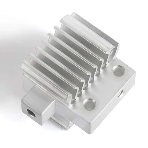 All Metal Hotend Heatsink Cooler Block Upgrade For 3D Printers Direct Drive Extruder Heat Transfer Enhancer, Ender 3 V3.