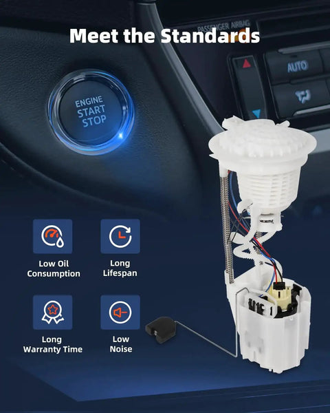 Electric Fuel Pump Assembly For Dodge Ram 1500 2004 2005 2006 2007 2008 2009 3.7L 4.7L 5.7L V6 V8 Gas In Tank Short Bed