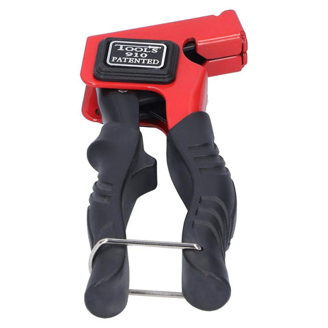 Alloy Steel Wall Anchor Setting Tool With Ergonomic Grip Rivet Gun for industrial construction projects, close-up view.