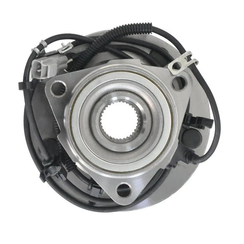 Front Wheel Hub And Bearing Assembly For Dodge Ram 1500 1997 1998 1999 4x4 With ABS Driver Side 5 Lug Pattern Easy Install Durable Replacement