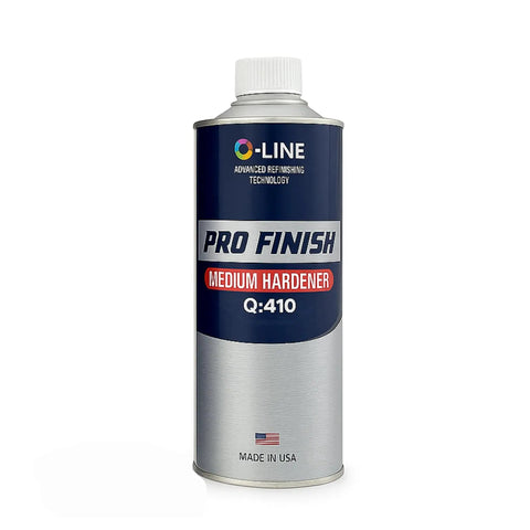 High Gloss 2K Clear Coat Kit With Hardener 4 To 1 For Refinishing 1 Gal And 1 Qt medium hardener container front view