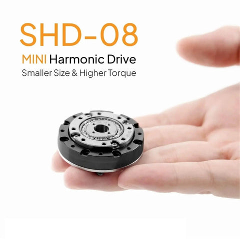 Compact Hollow NEMA 11 BLDC Motor Speed Reducer With 42mm Gearbox 100 To 1 Strain Wave Gear Harmonic Drive For Robot Arm