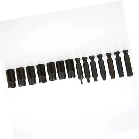 16 piece nozzles for Hand Held Power Punch Kit With Stainless Steel Hole Punch Pliers And 16 Piece Tool Set.