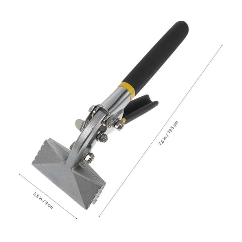 Metal Bending Pliers Form Edge Seamer Hand Seamer Tool For Standing Seam Roofing with 3.5-inch jaw and 7.6-inch length
