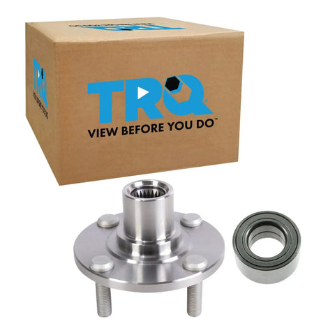 Front Wheel Bearing And Hub Assembly Kit For Mitsubishi Lancer ES 02-05 And 06 Lancer ES Without ABS, 2 Piece Front Driver And Passenger Sides