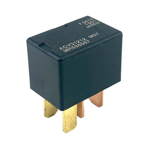 12V 20A 4 Pin SPST Relay 3 Pack Mitsubishi Compatible For Lancer Outlander Montero Sport Replaces MR588567 M07, close-up view