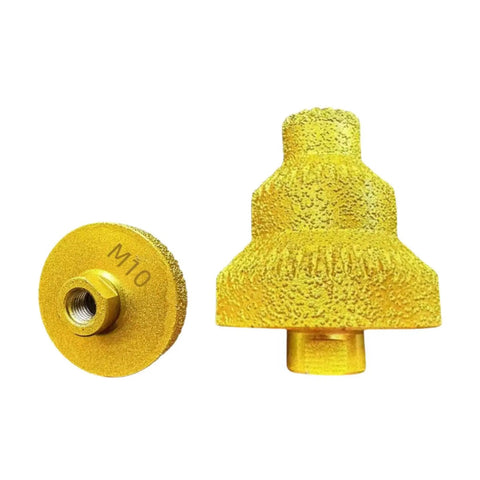 Diamond Core Stepped Pagoda Drill Bit With M10 Thread For Metal And Wood Enlarge Holes With Precise Beveling Chamfer Pro Grade