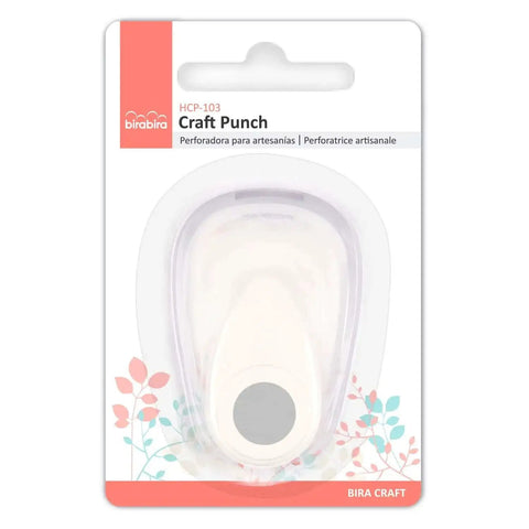 Three Eighths Inch Circle Lever Action Craft Punch for Paper Crafting in packaging