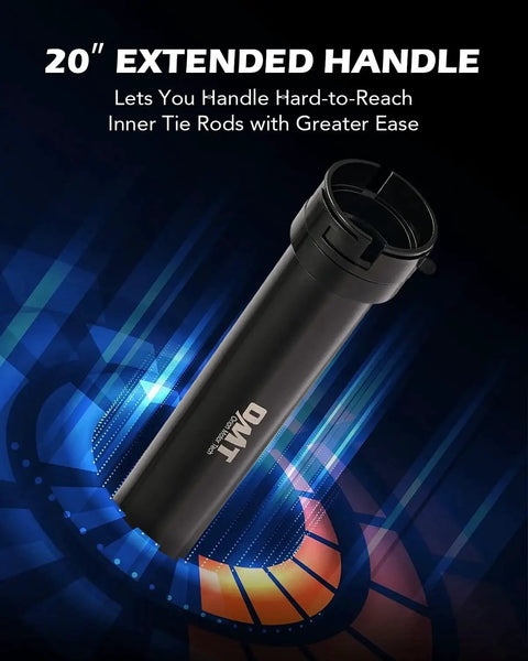 20-inch extended handle for Inner Tie Rod Removal Tool Kit With 12 Crowfoot Adapters One Half Inch Drive