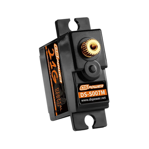 Two Pack 21G Mini Digital Servo With Full Metal Gear Micro RC Servo Dual Ball Bearings 25T Horn For 1 18 1 16 1 14 RC Cars