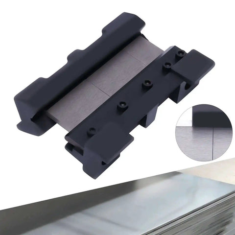 Magnetic Vise Mount Brake Bender for metalworking, cast steel tool for bending steel, copper, aluminum sheets up to 6in width
