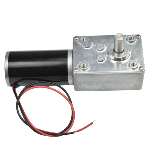 12V DC Worm Gear Motor With Gearbox 9RPM Dope Low Speed Precision Drive For Advertising Displays And Auto Monitor Systems