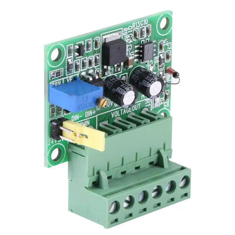 PWM To Voltage Converter Module For 0 To 10V Output Convert 5V Or 24V PWM Signals To Analog Control Board Front View
